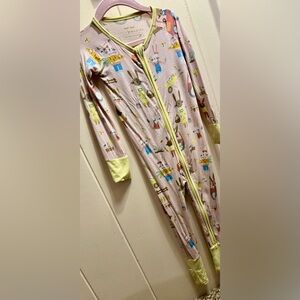Little Sleepies Bunny Colorful Kids' Pajama Onesie